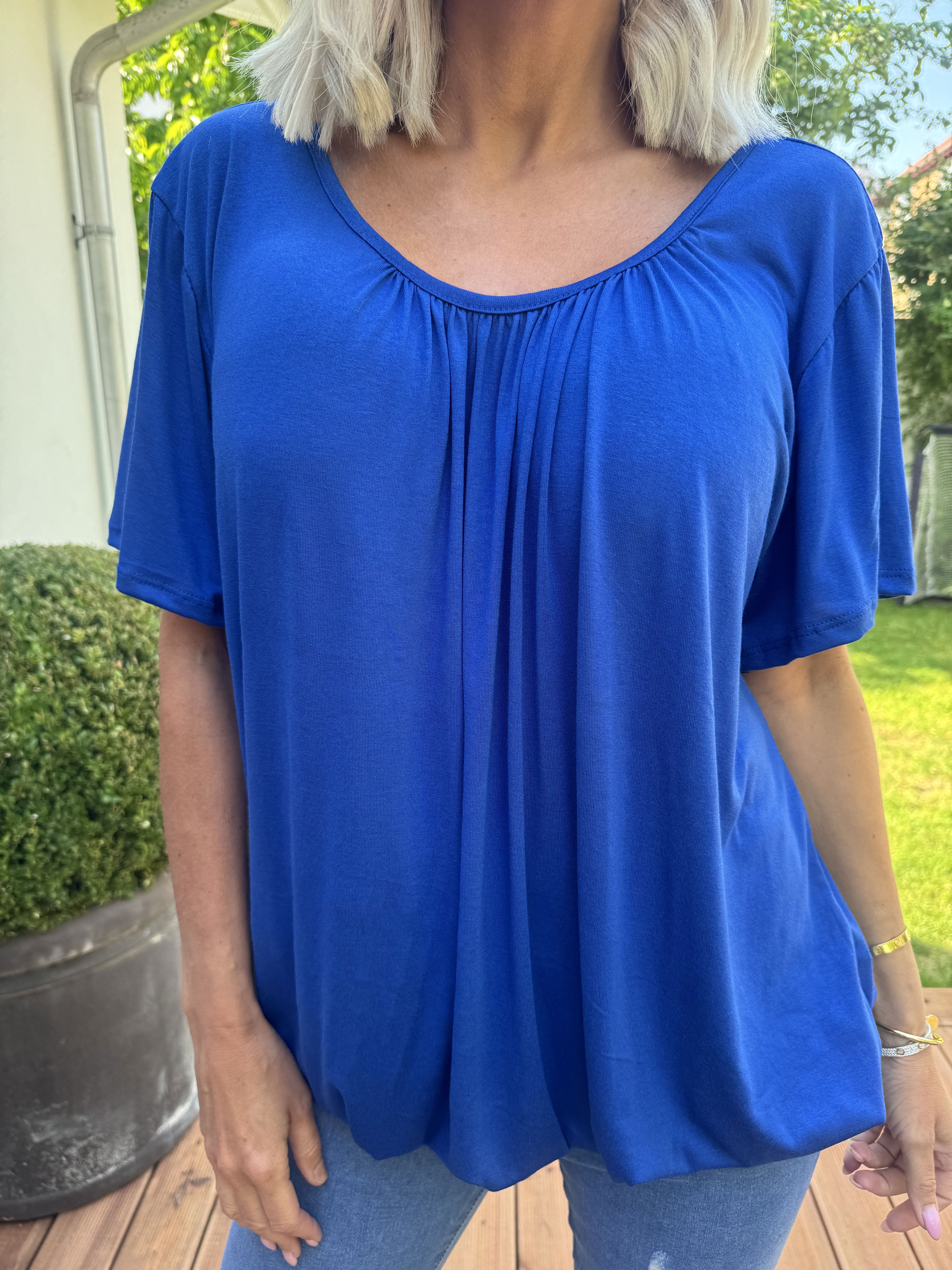 Miracle t-shirt - Basis t-shirt med elastik forneden (bestseller)